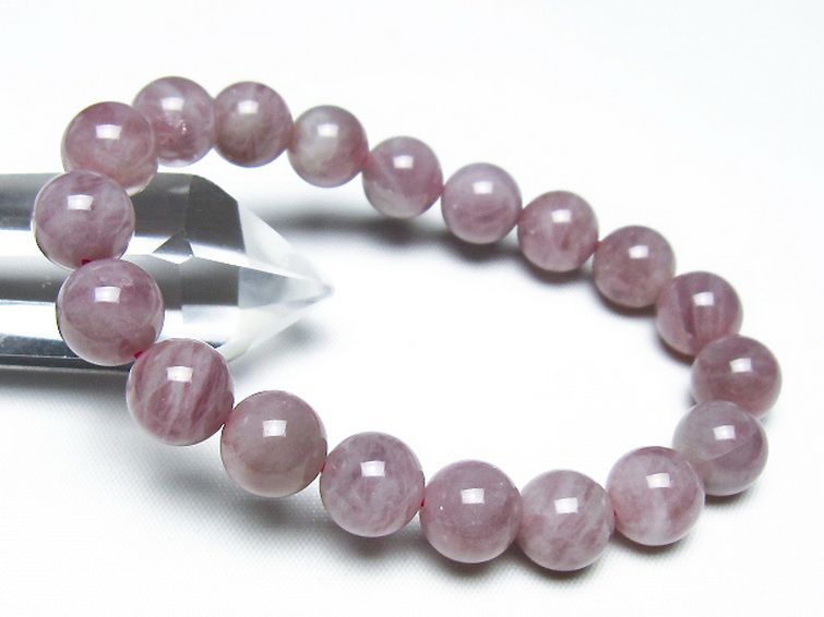 ローズクォーツ ブレスレット 10mm [t373-6906] 1枚目