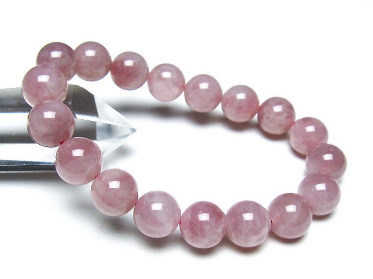 ローズクォーツ ブレスレット 11mm [t373-6918] 1枚目