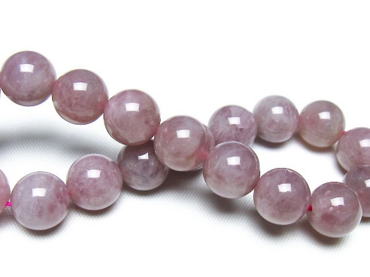 ローズクォーツ ブレスレット 10mm [t373-6922] 2枚目