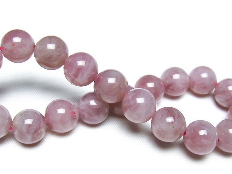 ローズクォーツ ブレスレット 10mm [t373-6928] 2枚目