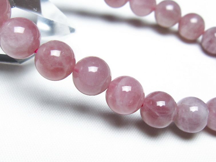 ローズクォーツ ブレスレット 9mm [t373-6938] 3枚目