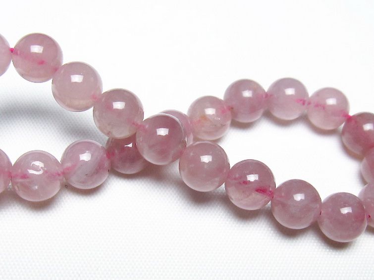 ローズクォーツ ブレスレット 8mm [t373-6953] 2枚目