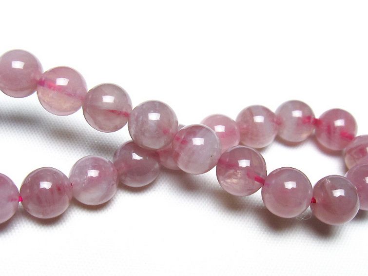 ローズクォーツ ブレスレット 8mm [t373-6968] 2枚目