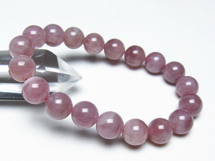 ローズクォーツ ブレスレット 11mm [t373-6982] 1枚目