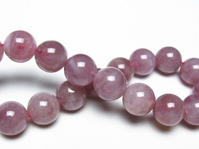 ローズクォーツ ブレスレット 11mm [t373-6982] 2枚目