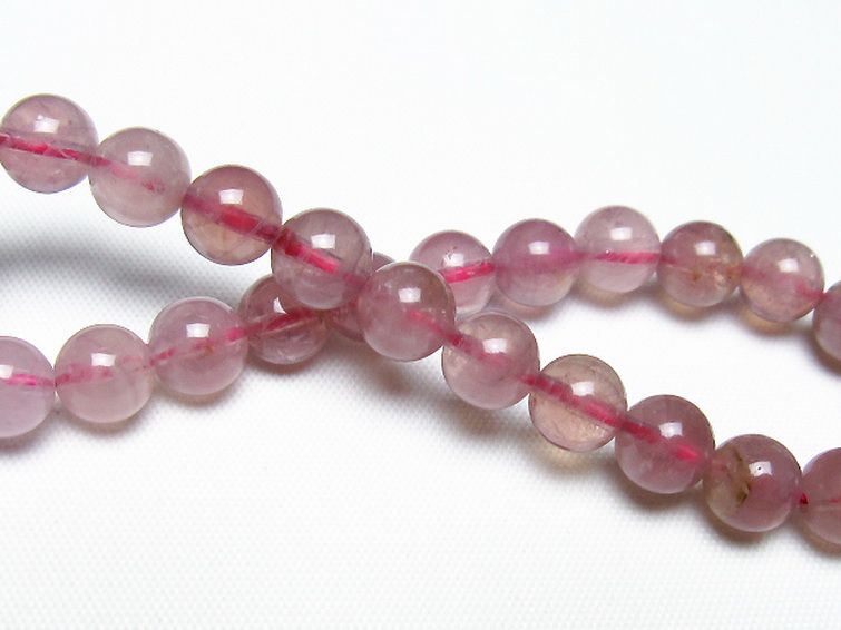 ローズクォーツ ブレスレット 7mm [t373-6990] 2枚目