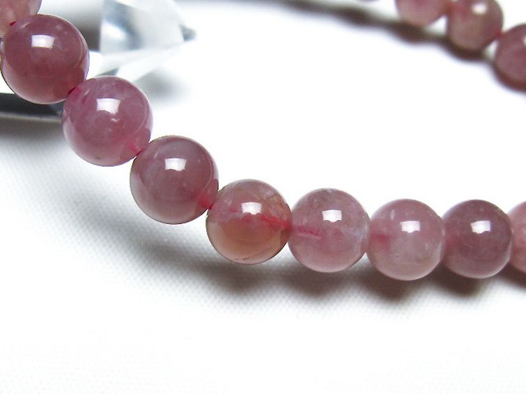ローズクォーツ ブレスレット 8mm [t373-6995] 3枚目