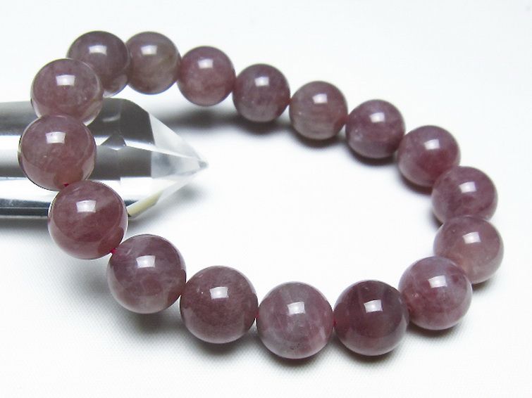 ローズクォーツ ブレスレット 13mm [t373-7052] 1枚目