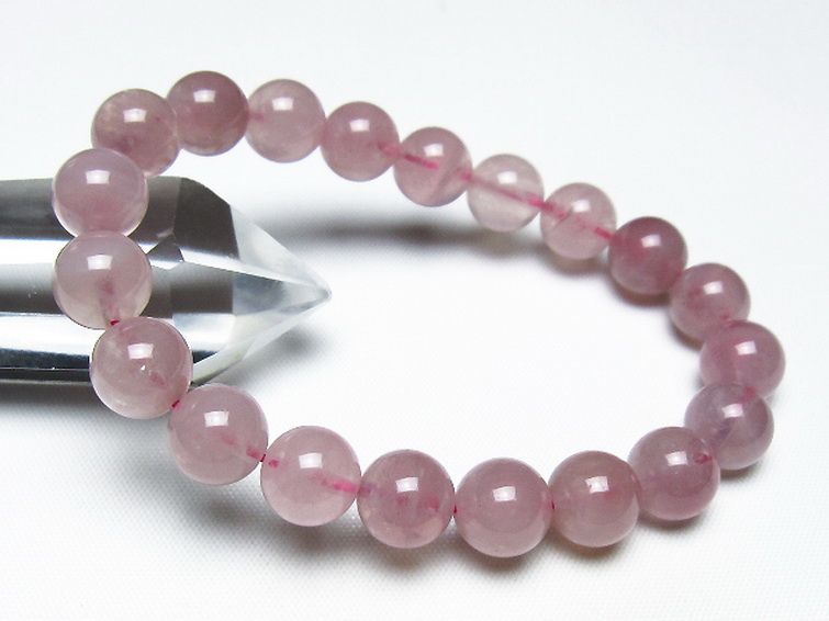 ローズクォーツ ブレスレット 10mm [t373-7058] 1枚目