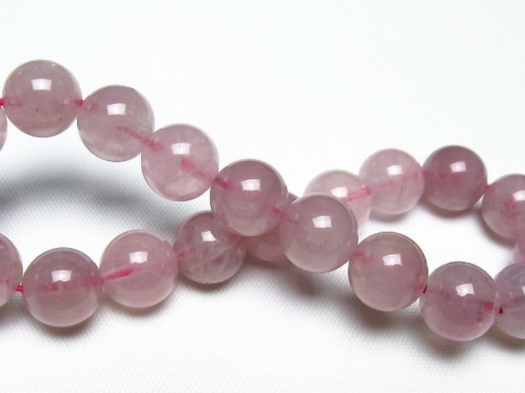 ローズクォーツ ブレスレット 10mm [t373-7058] 2枚目