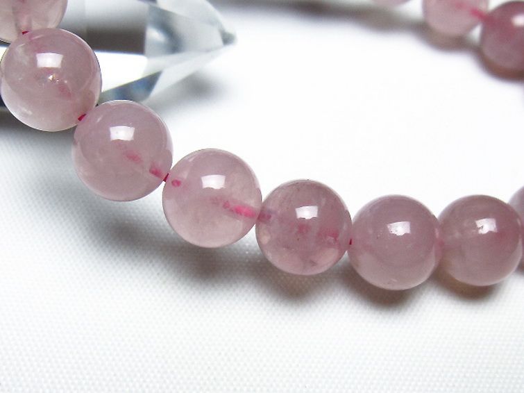 ローズクォーツ ブレスレット 10mm [t373-7058] 3枚目