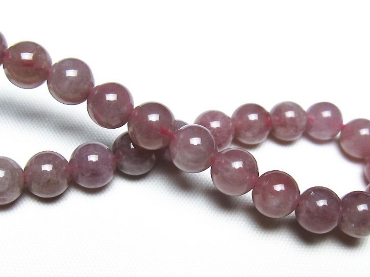 ローズクォーツ ブレスレット 7mm [t373-7067] 2枚目
