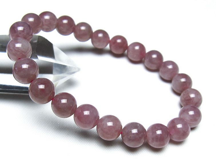ローズクォーツ ブレスレット 9mm [t373-7073] 1枚目