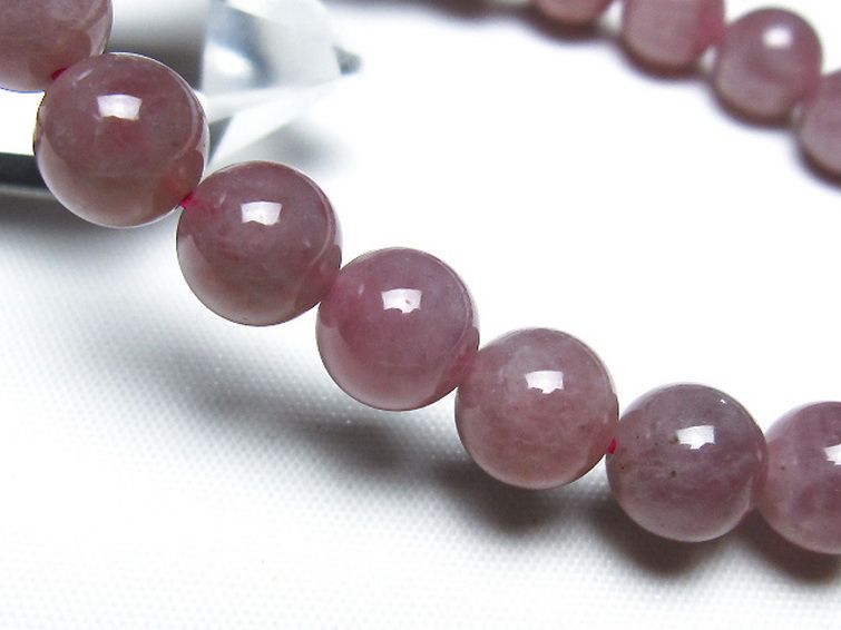 ローズクォーツ ブレスレット 9mm [t373-7073] 3枚目