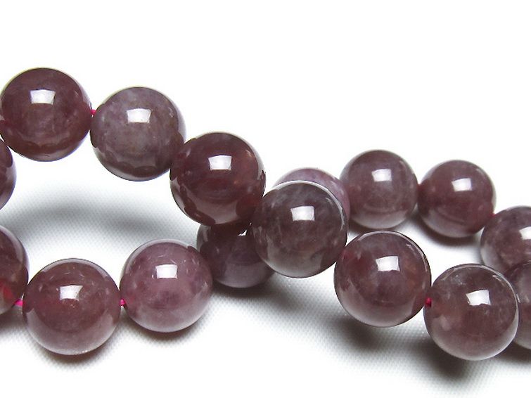 ローズクォーツ ブレスレット 13mm [t373-7096] 2枚目