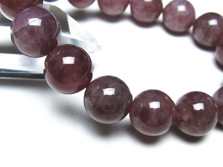 ローズクォーツ ブレスレット 13mm [t373-7096] 3枚目