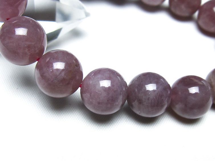 ローズクォーツ ブレスレット 12mm [t373-7097] 3枚目