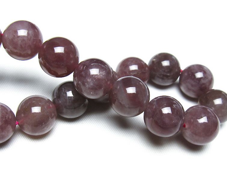 ローズクォーツ ブレスレット 12mm [t373-7099] 2枚目