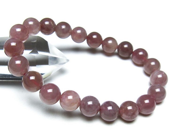 ローズクォーツ ブレスレット 9mm [t373-7109] 1枚目