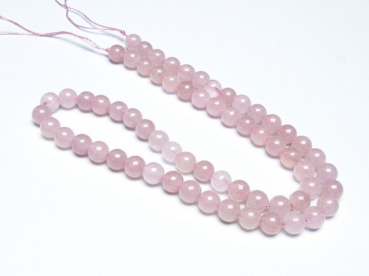 ローズクォーツ 一連 6mm ビーズ [t374-1846] 3枚目