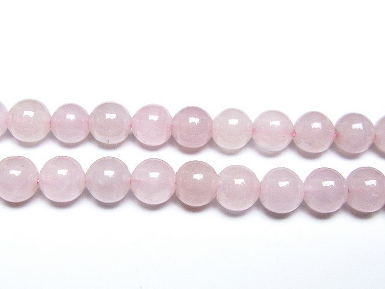 ローズクォーツ 一連 7mm ビーズ [t374-1870] 2枚目