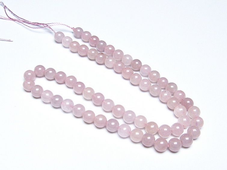 ローズクォーツ 一連 7mm ビーズ [t374-1870] 3枚目