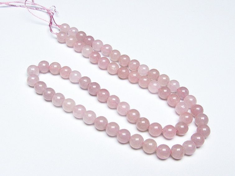 ローズクォーツ 一連 6mm ビーズ [t374-2029] 3枚目