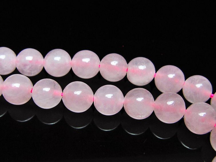 ローズクォーツ 一連 6mm ビーズ [t374-2398] 3枚目