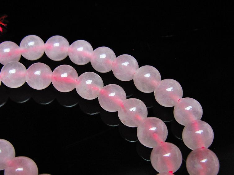 ローズクォーツ 一連 6mm ビーズ [t374-2432] 3枚目