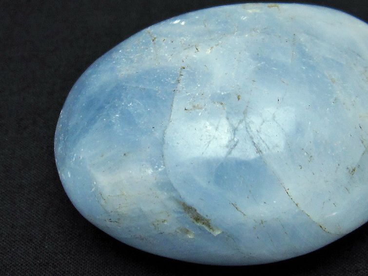 ブルーカルサイト 原石 ※欠け箇所などあり [t375-3672] 2枚目