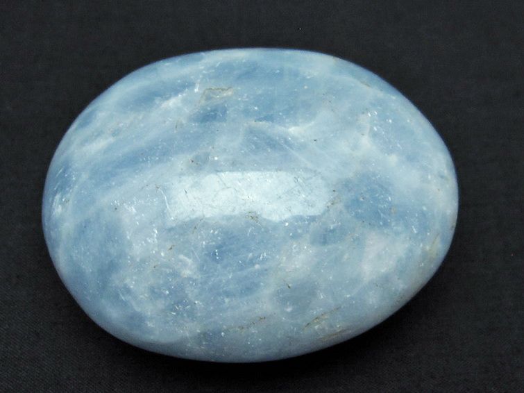 ブルーカルサイト 原石 ※欠け箇所などあり [t375-3745] 1枚目