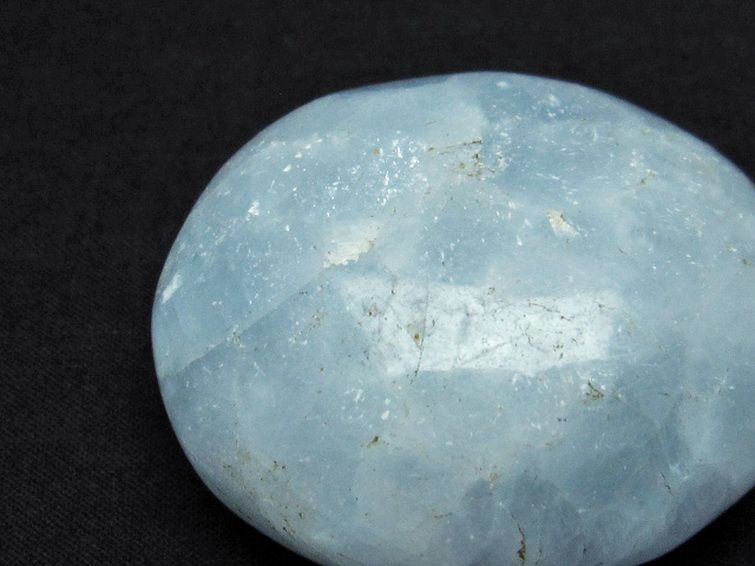 ブルーカルサイト 原石 ※欠け箇所などあり [t375-3820] 2枚目