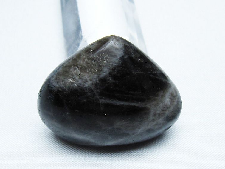モリオン 純天然 黒水晶 ハート 置物 [t375-4399] 3枚目