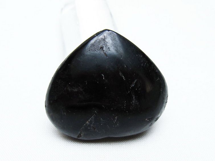 モリオン 純天然 黒水晶 ハート 置物[T375-4678] 3枚目
