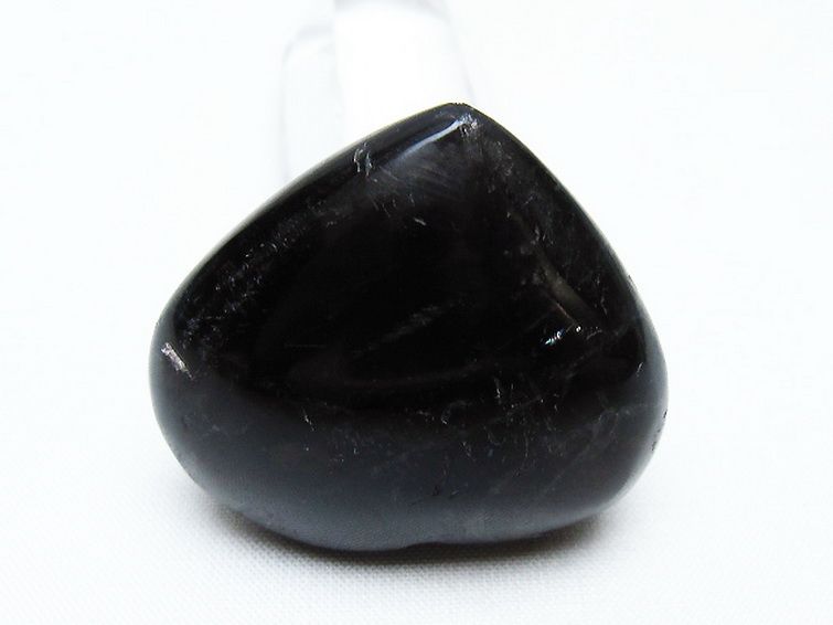 モリオン 純天然 黒水晶 ハート 置物 [t375-4686] 3枚目