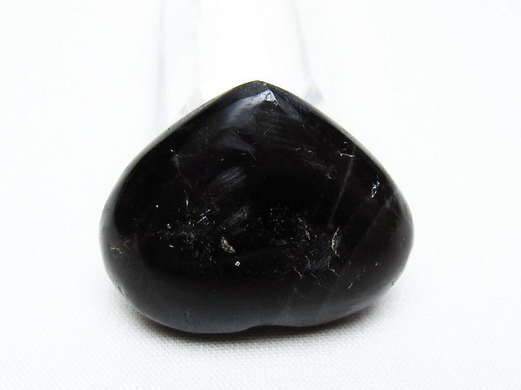 モリオン 純天然 黒水晶 ハート 置物 [t375-4727] 3枚目
