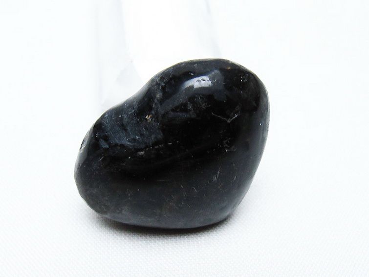 モリオン 純天然 黒水晶 ハート 置物 [t375-4753] 2枚目
