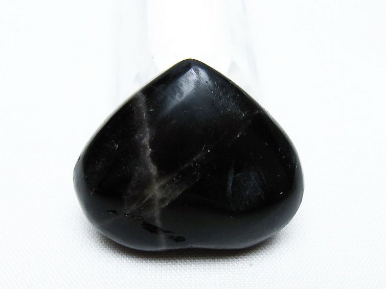 モリオン 純天然 黒水晶 ハート 置物[T375-4762] 3枚目