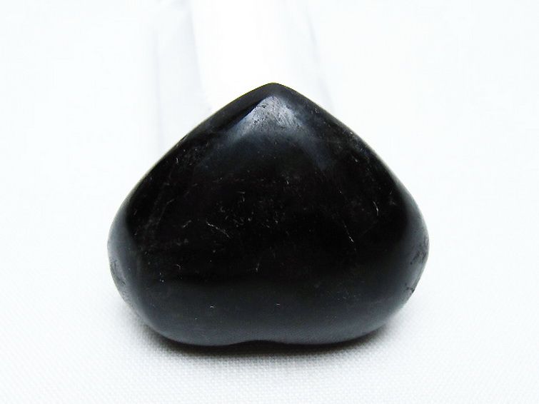 モリオン 純天然 黒水晶 ハート 置物 [t375-4775] 3枚目