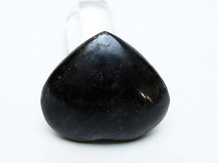 モリオン 純天然 黒水晶 ハート 置物[T375-4886] 3枚目
