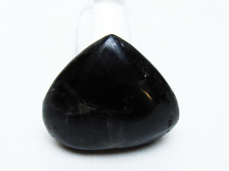 モリオン 純天然 黒水晶 ハート 置物[T375-4906] 3枚目