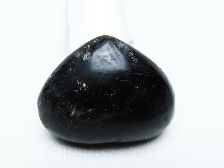 モリオン 純天然 黒水晶 ハート 置物[T375-4929] 3枚目