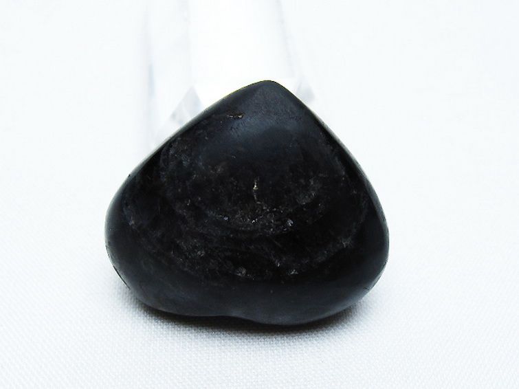 モリオン 純天然 黒水晶 ハート 置物[T375-4972] 3枚目