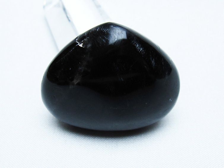 モリオン 純天然 黒水晶 ハート 置物[T375-5232] 3枚目