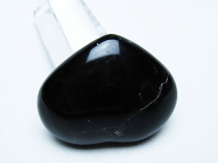 モリオン 純天然 黒水晶 ハート 置物[T375-5236] 3枚目