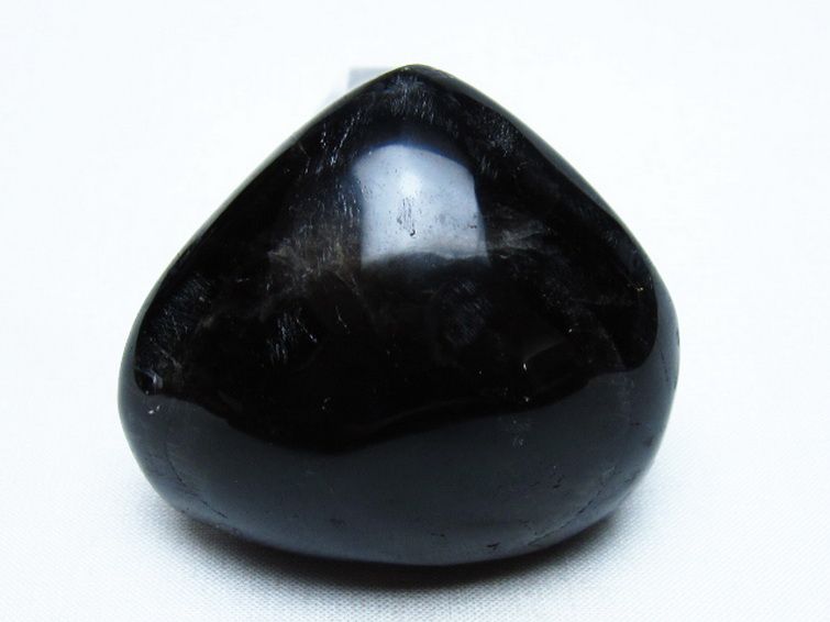 モリオン 純天然 黒水晶 ハート 置物 [t375-5532] 3枚目