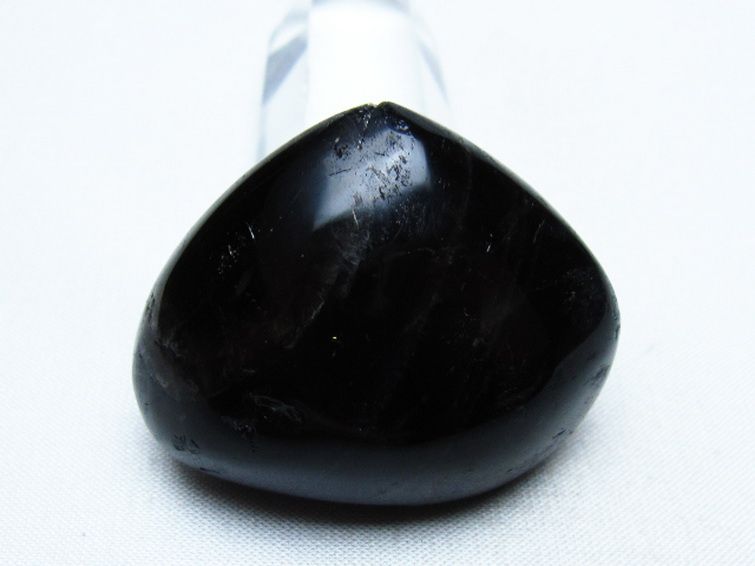 モリオン 純天然 黒水晶 ハート 置物 [t375-5556] 3枚目