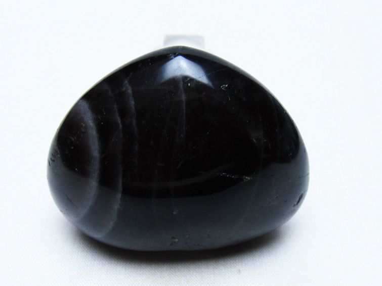 モリオン 純天然 黒水晶 ハート 置物 [t375-5776] 3枚目