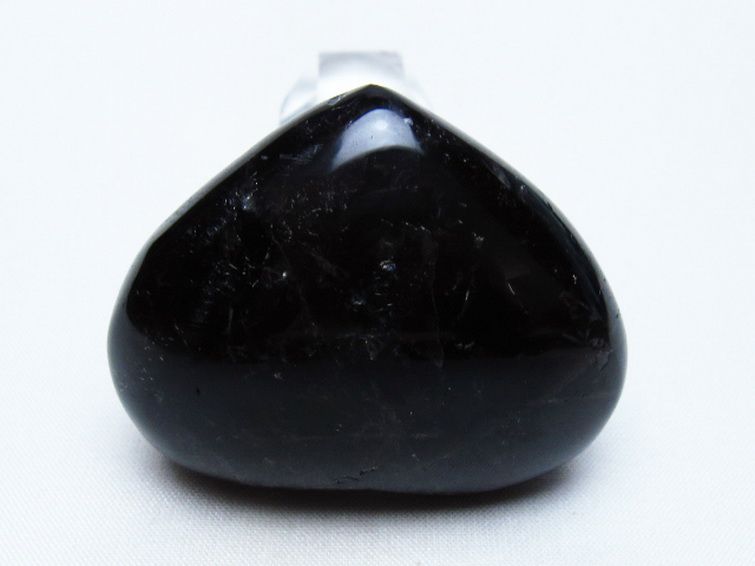 モリオン 純天然 黒水晶 ハート 置物 [t375-5778] 3枚目