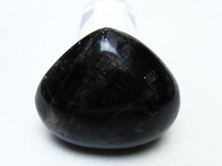 モリオン 純天然 黒水晶 ハート 置物 [t375-5813] 3枚目
